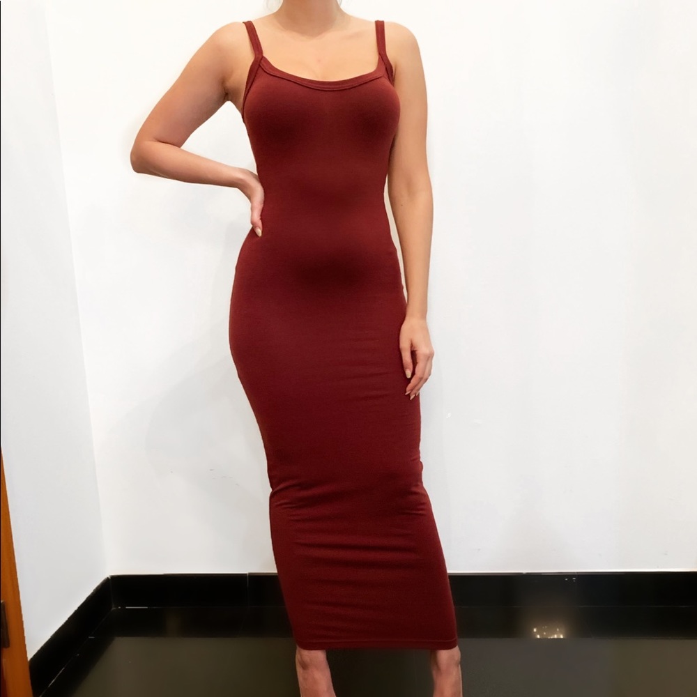 Maxi missguided dress in light T-shirt material